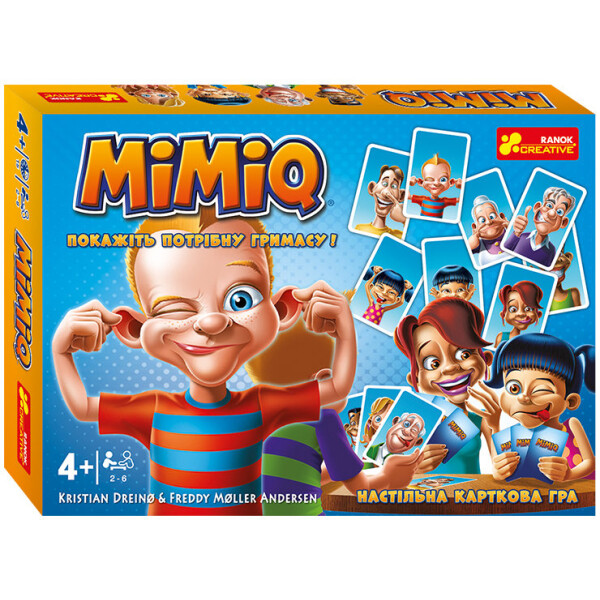 

Настольная карточная игра Mimiq Ranok-Creative 19120055У (4823076142285) (309502)