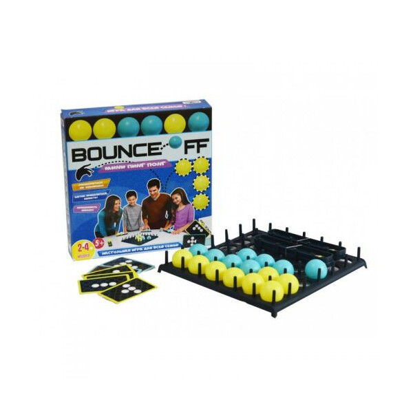 

Настольная развлекательная игра Toysi BOUNCE OFF (TOY-37745)