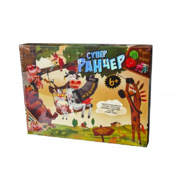 

Настольная развлекательная игра Супер Ранчер (укр) Dankotoys G-SR-01-01U (tsi_48899)