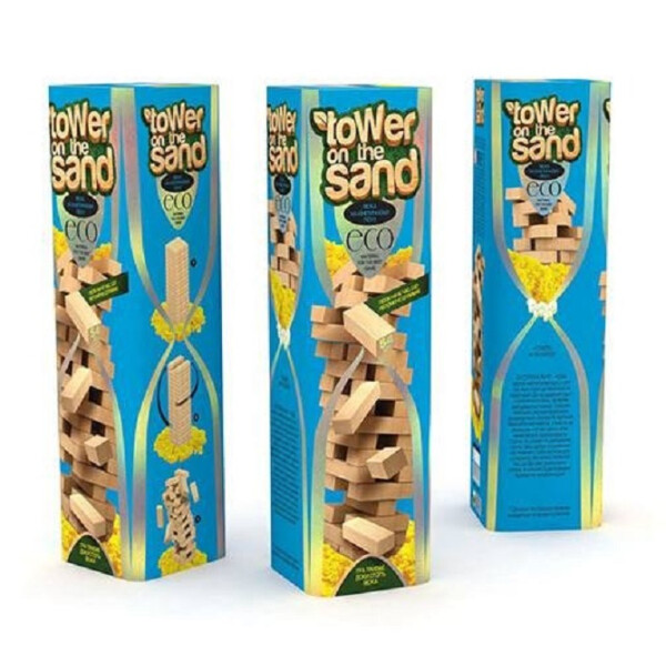 

Развивающая настольная игра TOWER on the SAND укр (7903DT)