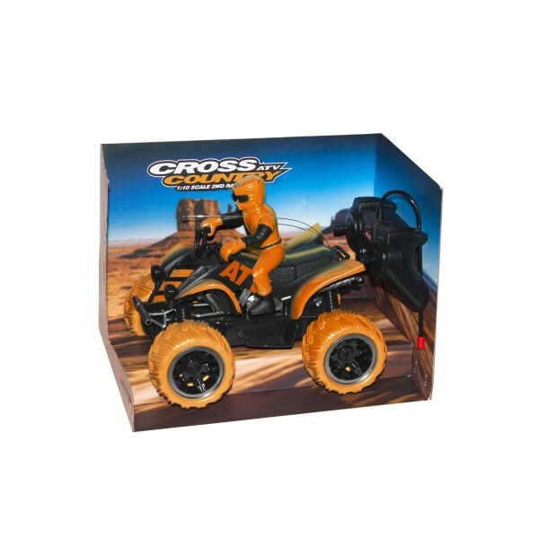 

Квадроцикл на радиоуправлении Toysi Cross Country Оранжевый (TOY-43331)