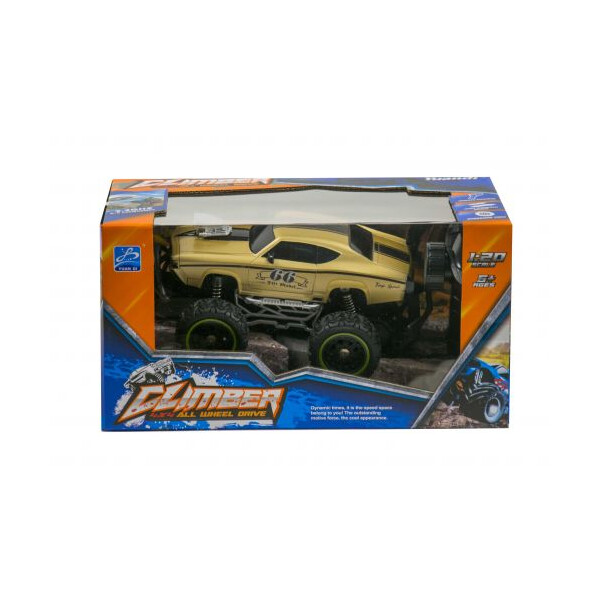 

Машина на радиоуправлении Yuandi Climber Mustang Золотистая (TOY-58490)