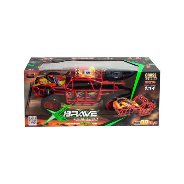 

Машинка на радиоуправлении SY Багги Красная (TOY-58424)