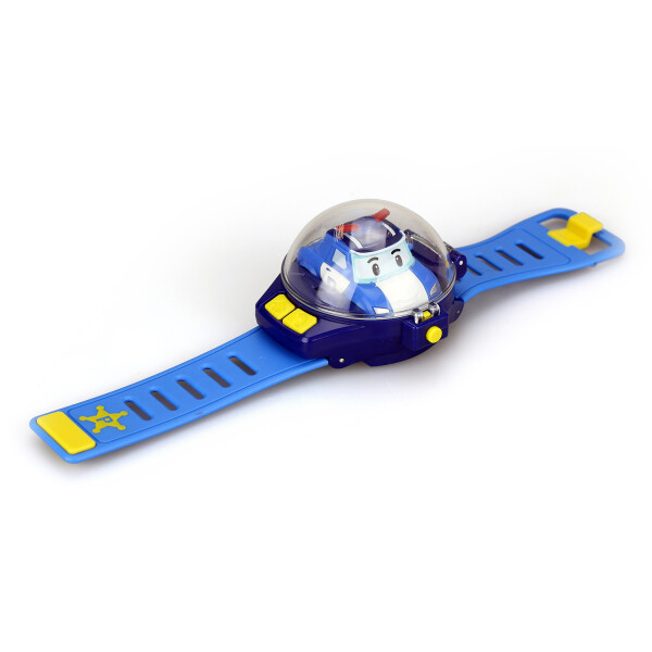 

Часы Robocar Poli с мини машинкой на радиоуправлении Синие (RI0302)