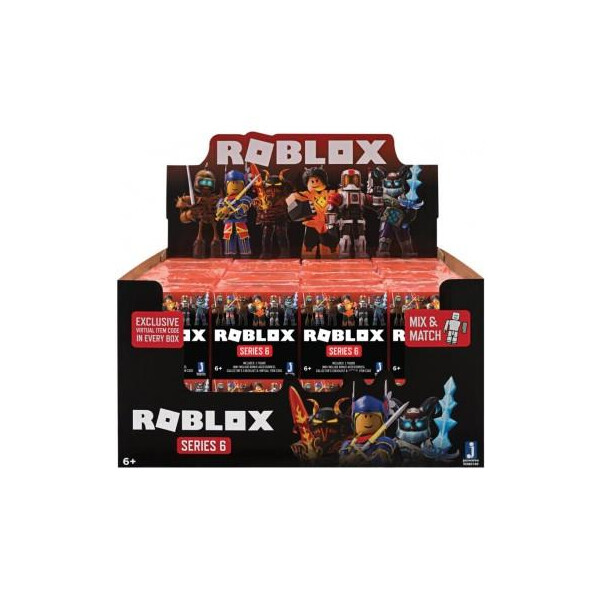 

Игровая коллекционная фигурка Jazwares Roblox Mystery Figures Safety Orange Assortment S6 (ROB0189)