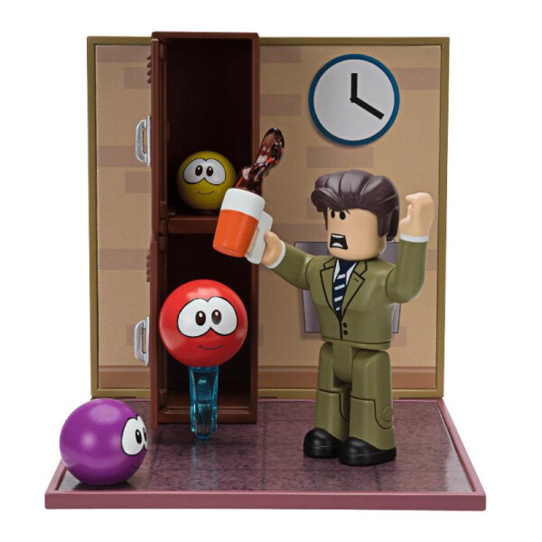 

Игровая коллекционная фигурка Jazwares Roblox Desktop Series Meep City: Principal Panic W6 (ROB0261)