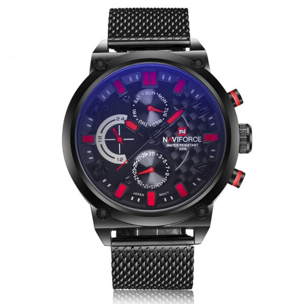 

Мужские часы Naviforce Brutto Red (№ 9068)