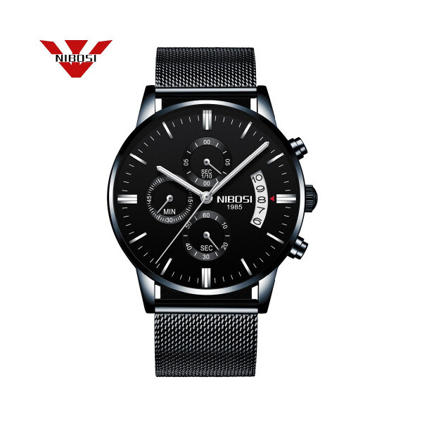 

Мужские часы Nibosi Classic Black