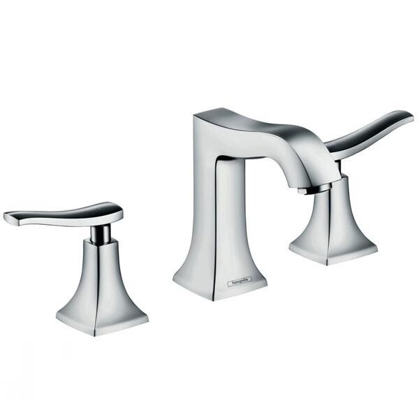 

Смеситель для раковины Hansgrohe Metris Classic с донным клапаном, двухвентильный