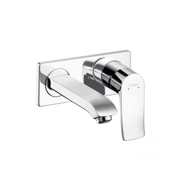 

Смеситель настенный для раковины Hansgrohe Metris, вынос 177 мм