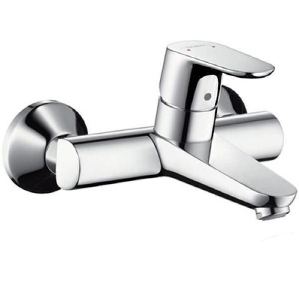 

Смеситель для раковины настенный Hansgrohe Focus