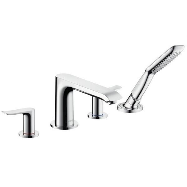 

Смеситель для ванны и душа Hansgrohe Metris двухвентильный