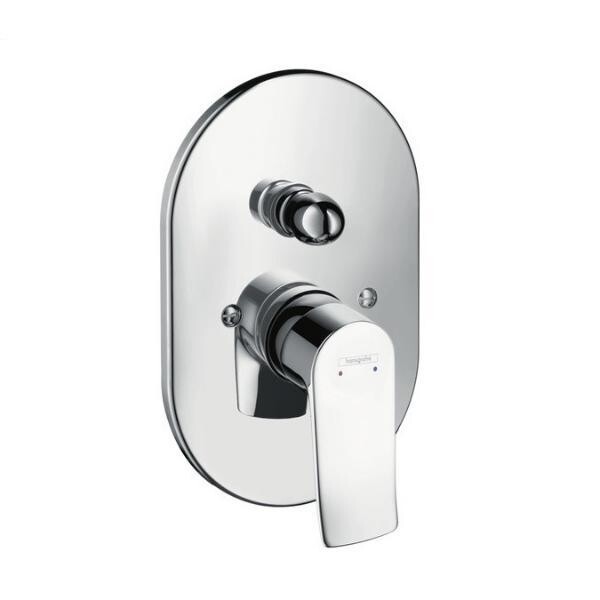 

Смеситель для ванны и душа Hansgrohe Metris, внешняя часть