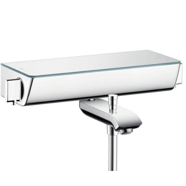 

Смеситель-термостат для ванны и душа Hansgrohe Ecostat Select, полочка хром