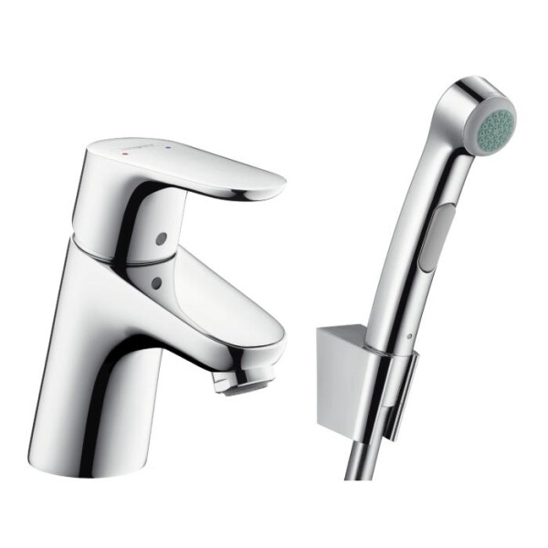 

Смеситель для раковины HANSGROHE Focus однорычажный, с гигиенической лейкой