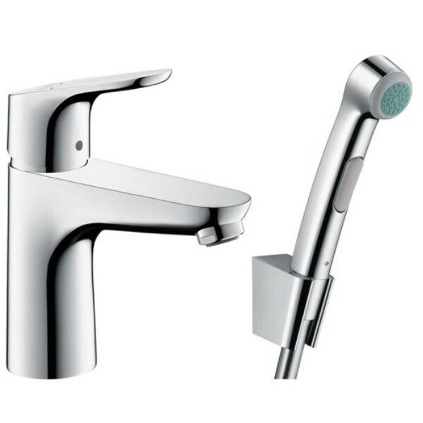 

Смеситель для биде Hansgrohe Focus 100 с гигиеническим душем