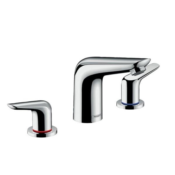 

Смеситель для раковины Hansgrohe Novus 100, на 3 отверстия
