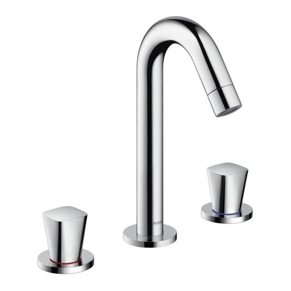 

Смеситель для раковины Hansgrohe Logis на 3 отверстия