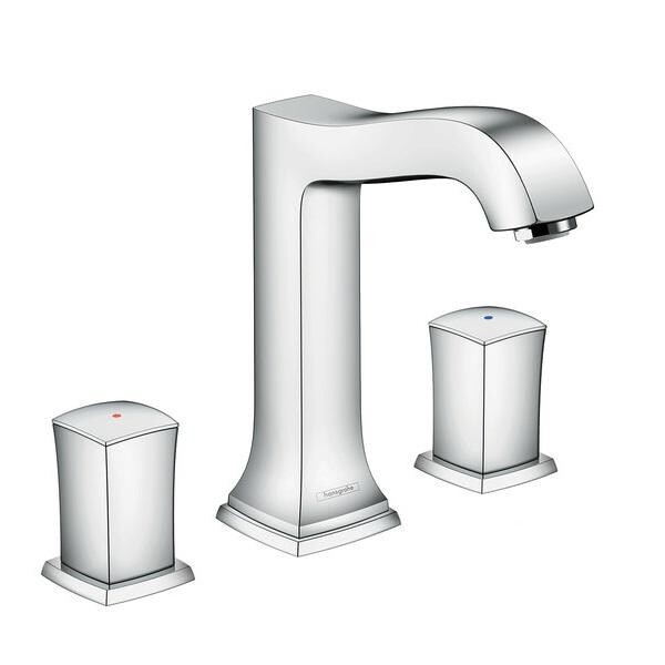 

Смеситель для раковины Hansgrohe Metropol Classic 160 хром, на 3 отверстия