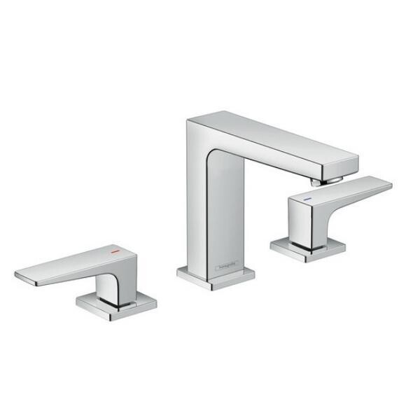 

Смеситель для раковины Hansgrohe Metropol 110, на 3 отверстия