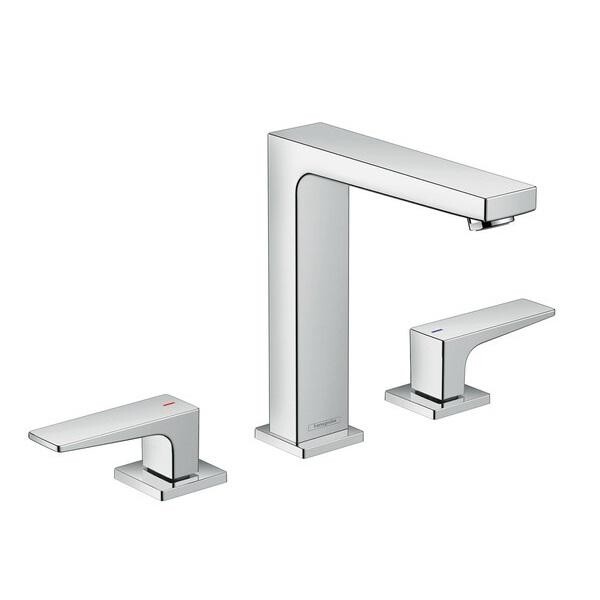 

Смеситель для раковины Hansgrohe Metropol 160, на 3 отверстия