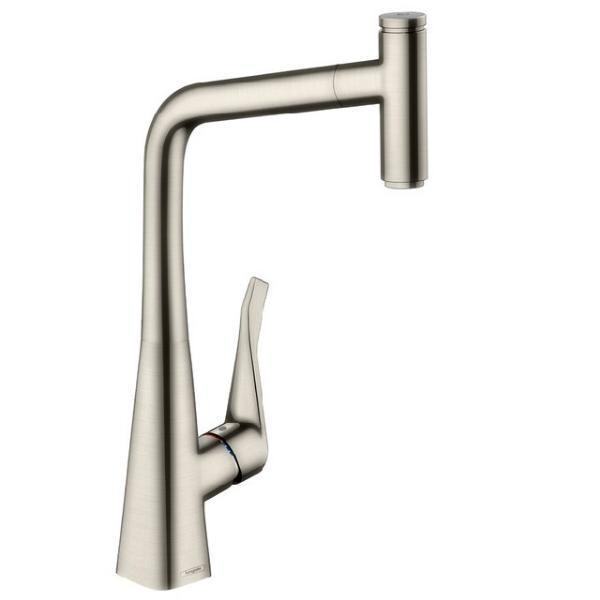 

Смеситель для кухни Hansgrohe Talis Metris Select 320 нержавеющая сталь