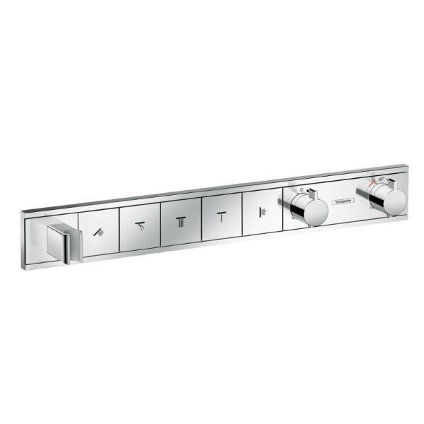 

Смеситель-термостат для душа Hansgrohe RainSelect 5 кнопок, хром