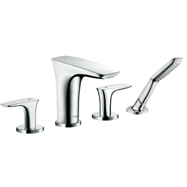 

Смеситель для ванны и душа Hansgrohe PuraVida хром, на 4 отверстия