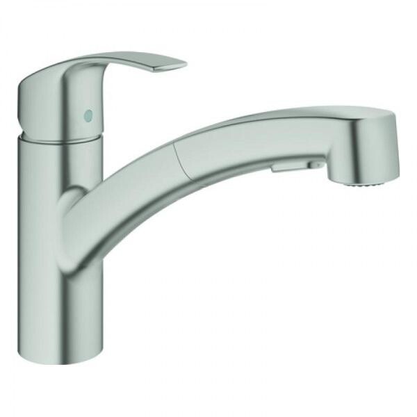 

Смеситель для кухни Grohe Eurosmart нержавеющая сталь