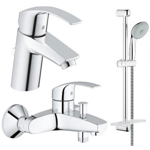 

Набор смесителей GROHE Eurosmart (33265002+33300002+27927000)