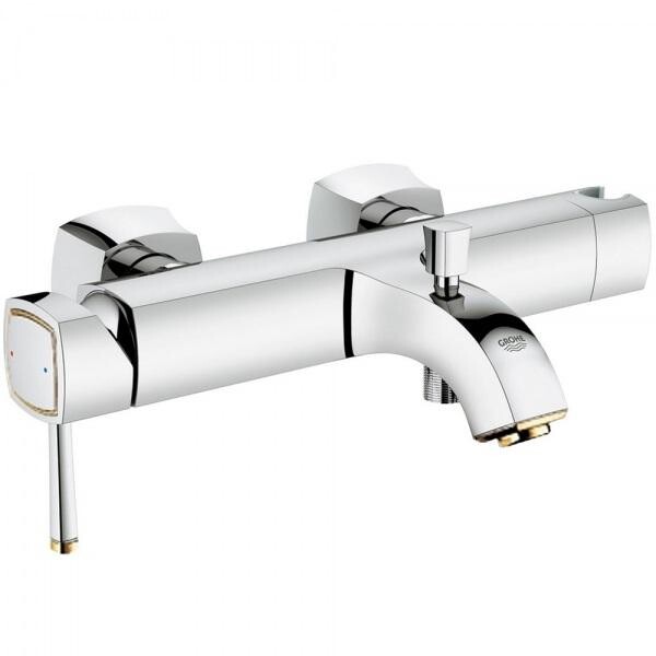 

Смеситель для ванны и душа Grohe Grandera хром-золото