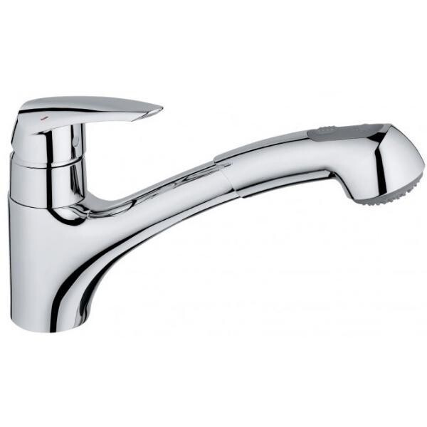 

Смеситель для кухни Grohe Eurodisc с выдвижным изливом