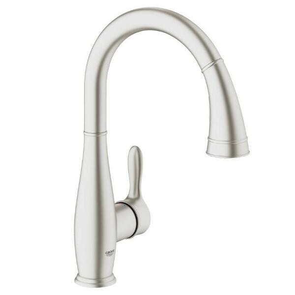 

Смеситель для кухни Grohe Parkfield с выдвижным изливом/лейкой