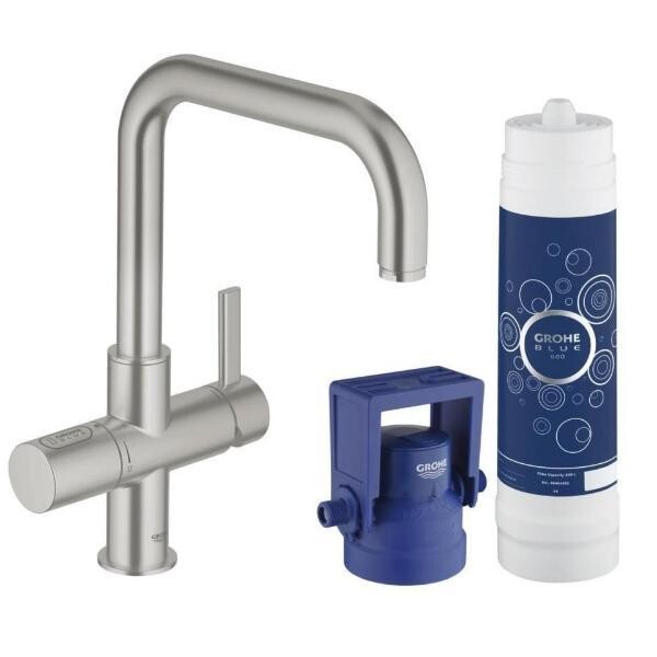 

Смеситель для кухни Grohe Blue Pure, U-излив
