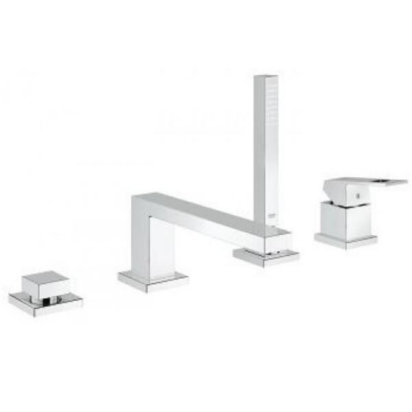 

Смеситель на борт ванны Grohe Eurocube, на 4 отверстия