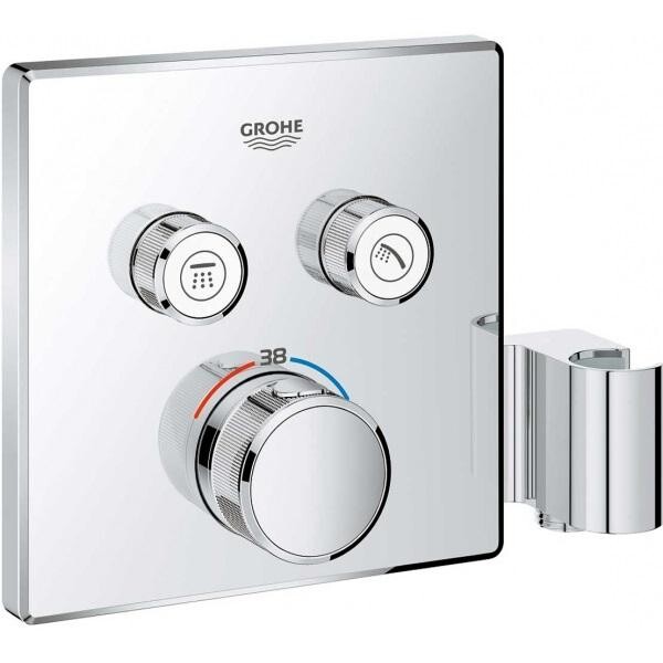 

Смеситель-термостат для душа Grohe Grohtherm SmartControl, 2 потребителя