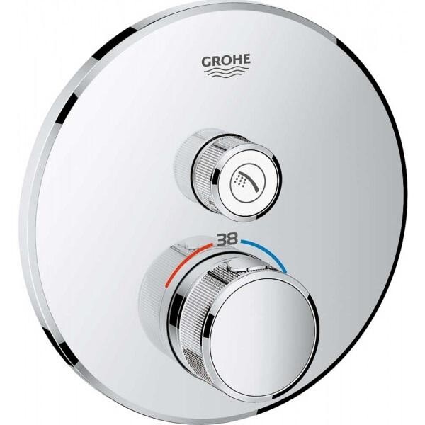 

Смеситель-термостат для душа Grohe SmartControl, 1 потребитель