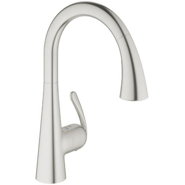 

Смеситель для кухни Grohe Zedra сталь