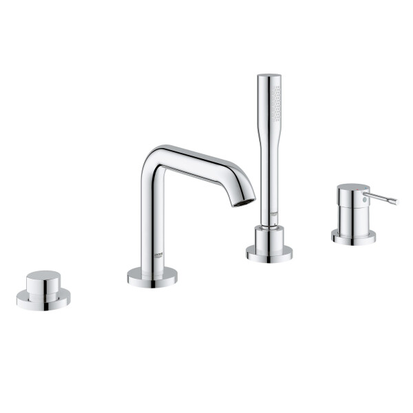 

Смеситель для ванны GROHE Essence New однорычажный на 4 отверстия, хром