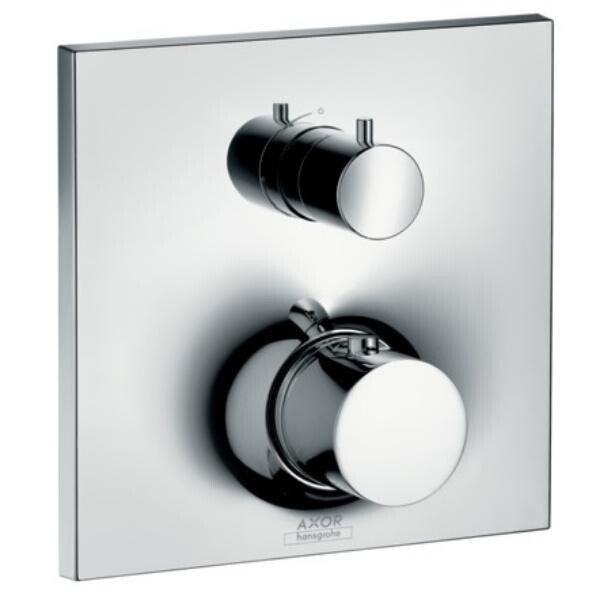 

Смеситель-термостат Axor Massaud Highflow, 2 потребителя