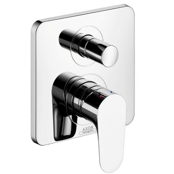 

Смеситель для ванны и душа Axor Citterio M 170 мм, с защитной комбинацией