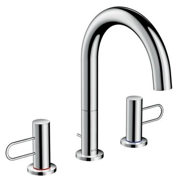 

Смеситель для раковины Axor Uno 200, на 3 отверстия, хром