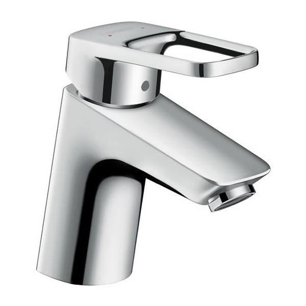 

Смеситель для раковины HANSGROHE Logis Loop 70 однорычажный со сливным гарнитуром, хром