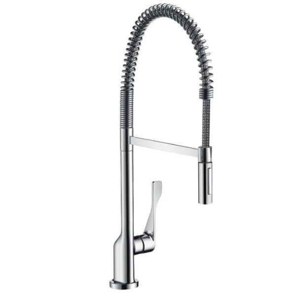 

Смеситель для кухни Axor Citterio Semi-Pro сталь
