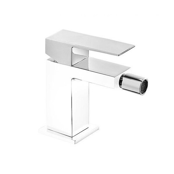 

Смеситель для биде Tres Cuadro120 белый-хром