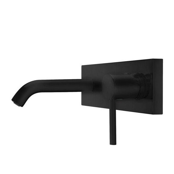 

Смеситель настенный для умывальника Tres Study Exclusive черный матовый