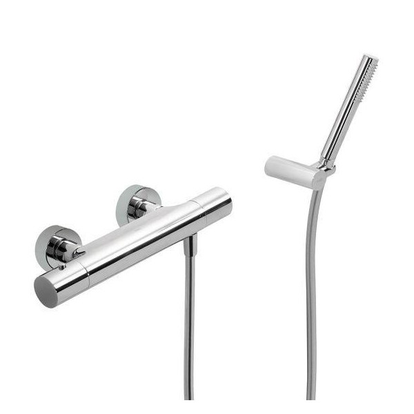 

Смеситель-термостат для душа Tres Study Exclusive сталь