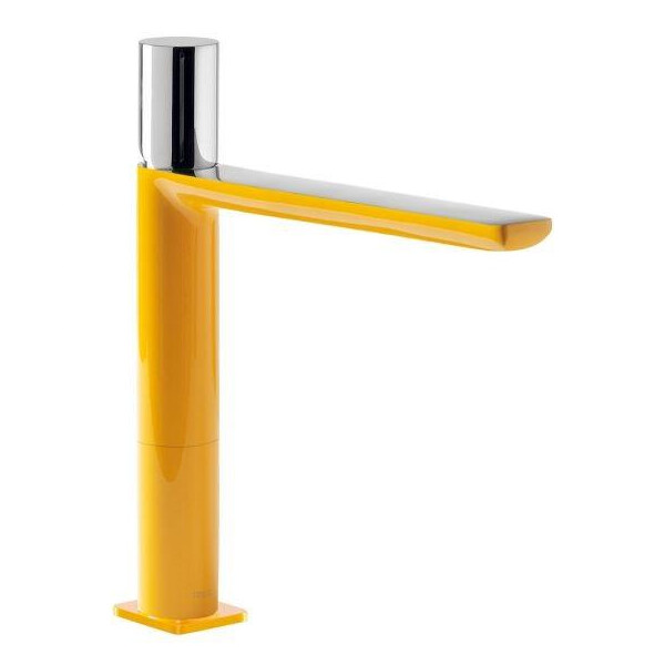 

Смеситель для умывальника Tres Loft Colors 270 желтый-хром