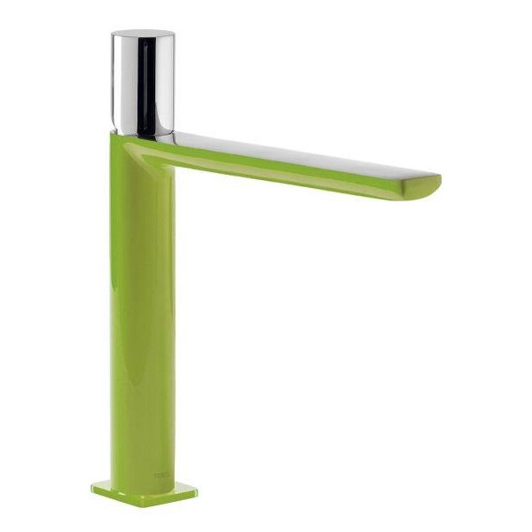 

Смеситель для умывальника Tres Loft Colors 270 зеленый-хром