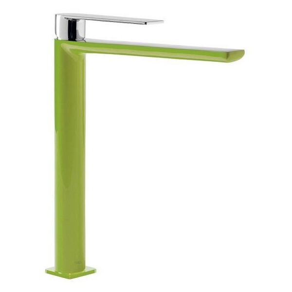 

Смеситель для умывальника Tres Loft Colors 330 зеленый-хром